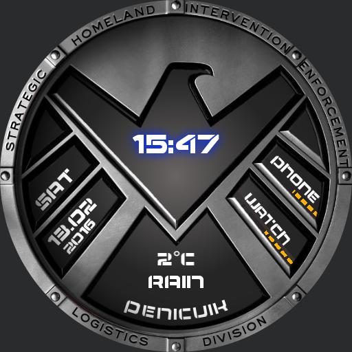 Avengers The Shield WatchFaces for Smart Watches