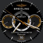 Breitling Bentley Original Black Dial & Orange Chrono
