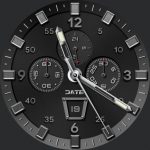 DayDate Black Chrono Watch