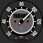 1960s VW Speedometer