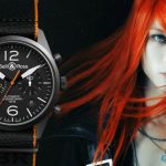 BELL & ROSS BR126 CARBON ORANGE LIMITED EDITION