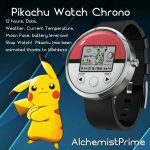 Pokemon – Pikachu Watch Chrono with Step Counter