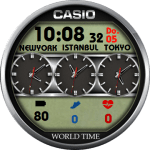 GEAR 15 CASIO WORLD TIME (Konig24 Design)