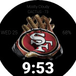 Sports – NFL San Francisco 49ers Gloves Digital