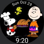 Thanksgiving Snoopy & Charlie Brown