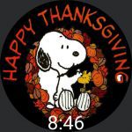 Thanksgiving Snoopy Pumpkin