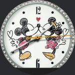 Cartoon – Mickey Minnie Kissing
