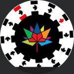 Canada Maple Leaf Black & White