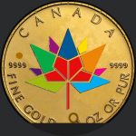 Canada Maple Leaf Gold