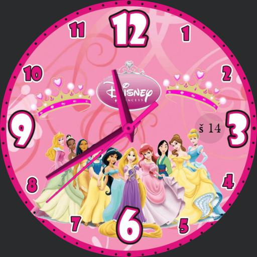 Disney Princesses WatchFaces for Smart Watches