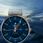 TUCCI N34 Blue Handmade Watch