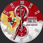 Flag Of Indonesia Modular Racer