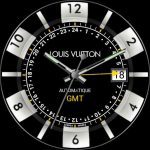 Louis Vuitton Tambour Black GMT Q113K