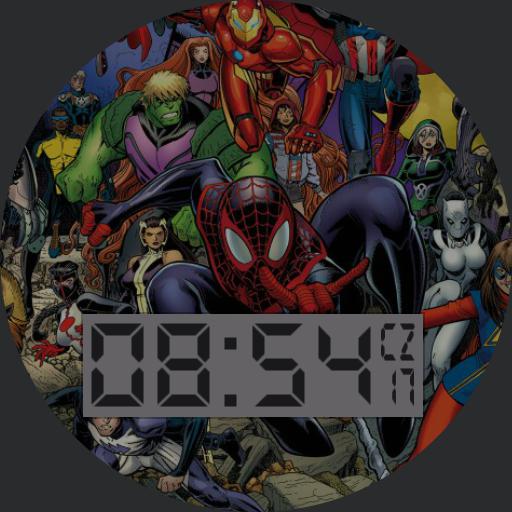 Marvel Heroes WatchFaces for Smart Watches