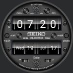 Seiko Clocks Drum II Step With Dim Mode