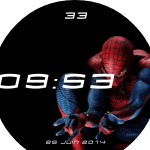 Spiderman Digital Clock