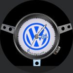 VW Vintage Steering Wheel Dim Analog V2