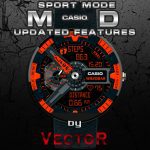 Casio G-Shock GA110 Orange Sport MOD