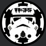 Storm Trooper Simple Digital Drip Font