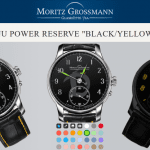 Moritz Grossmann Benu Power Reserve Black-Yellow & Ucolor