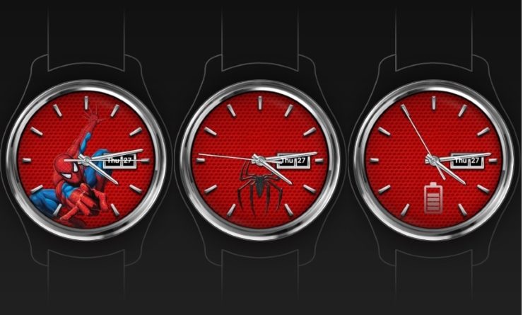 Spidey Web Slinger (3 Screens) WatchFaces for Smart Watches