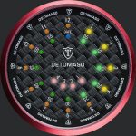 DeTomaso Spacy Timeline Binary Watch
