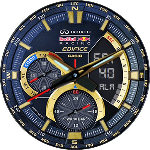 sense web Imaginative Casio Edifice ERA-300RB-1AER Infiniti Red Bull Racing Edition – WatchFaces  for Smart Watches