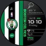 NBA Striped Celtics by jsoohoo