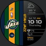 NBA Striped Jazz by jsoohoo