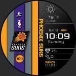 NBA Striped Suns by jsoohoo