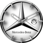 Mercedes Benz Silver Logo