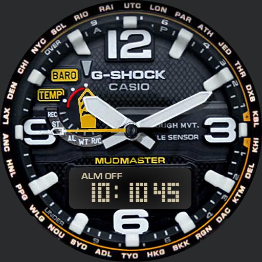 casio watch face apple