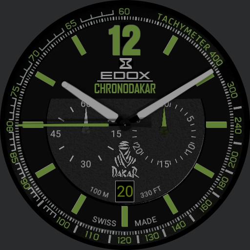 Edox Chrono Dakar WatchFaces for Smart Watches