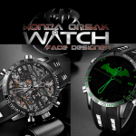 Batman Skeleton Watch V1 Green