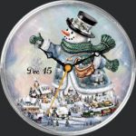 Christmas Snowman Glove 02 Admin Design
