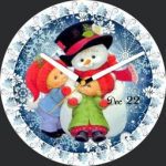 Christmas Snowman Kids Admin Design