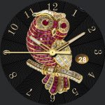 A Ruby Owl Watch
