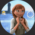 Disney Frozen Anna Animated Watch