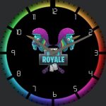 Fortnite Battle Royal Colorful Bezel