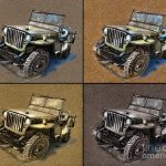Tribute to Jeep Willys US Army