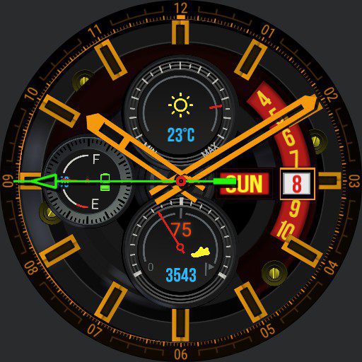 Samsung Galaxy Tomcat V8 - WatchFaces for Smart Watches