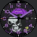 Snoopy Purple Rain