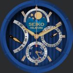 Nr. 367 Seiko Velatura Moonphase Blue