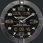 Breitling Chronometer Aerospace En Noir