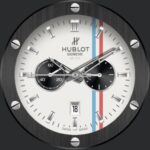 Nr. 924 Hublot White with Racing Stripes
