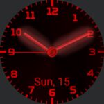 Red Glow Watch