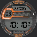 Samsung Digital Watchface