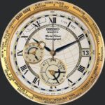 1996 Seiko World Timer Chronograph 6M15-9000