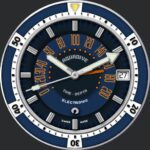 Aquadive Time Depth 50 C1970s V2 Blue