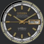 Citizen Seven Star Soccer Custom C1970